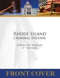 RI Criminal Defense Practice Manual Cover