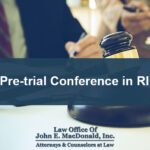 pre-trial conference in Rhode Island