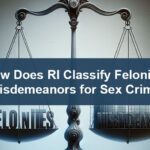 How Does Rhode Island Classify Felonies and Misdemeanors for Sex Crimes?
